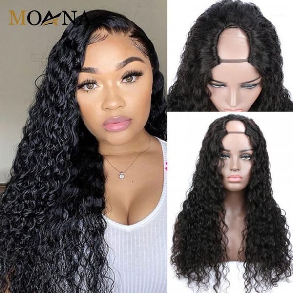 brazilian water wave u part wig human hair wigs curly natural color upart for black women1, Black;brown
brazilian water wave u part wig human hair wigs curly natural color upart for black women1, Black;brown