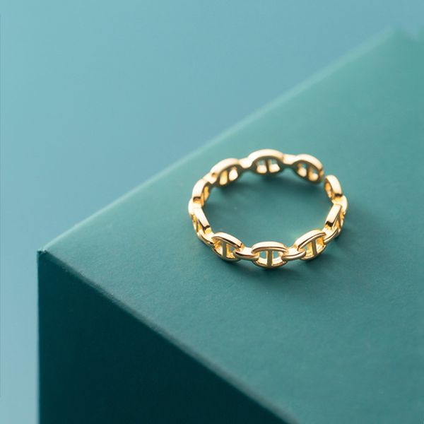 a00629 jazaz fashion korean minimalist cuban link chain pig nose finger ring for women genuine 925 sterling silver party jewelry
a00629 jazaz fashion korean minimalist cuban link chain pig nose finger ring for women genuine 925 sterling silver party jewelry