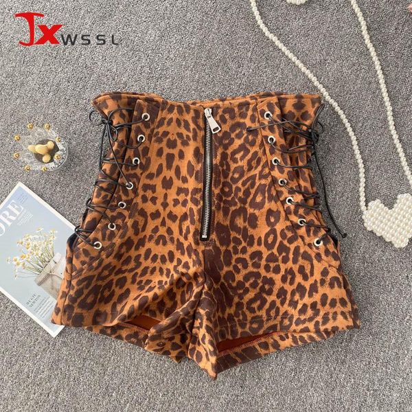 women's shorts vintage leopard women summer 2021 design sense high waist loose wide leg short pants fashion female casual, White;black
women's shorts vintage leopard women summer 2021 design sense high waist loose wide leg short pants fashion female casual, White;black