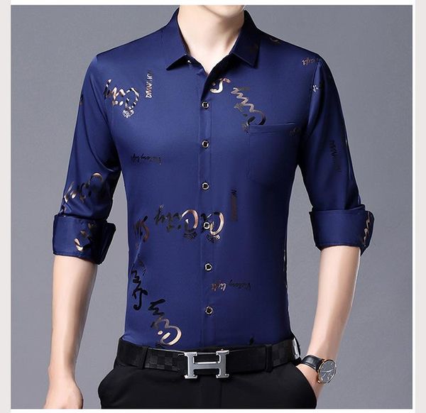spring 2021 men wear korean slim long-sleeve shirt men's lapel business casual fashion trend cotton shirts, White;black
spring 2021 men wear korean slim long-sleeve shirt men's lapel business casual fashion trend cotton shirts, White;black