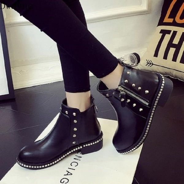 boots 2021 booties female autumn and winter rivets plus velvet korean warm women's children's shoes, Black
boots 2021 booties female autumn and winter rivets plus velvet korean warm women's children's shoes, Black