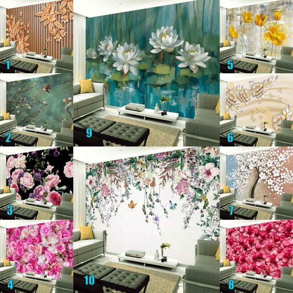 wallpapers custom wall mural painting beauty flowers modern fashion 3d living room tv background cloth wallpaper home decor
wallpapers custom wall mural painting beauty flowers modern fashion 3d living room tv background cloth wallpaper home decor