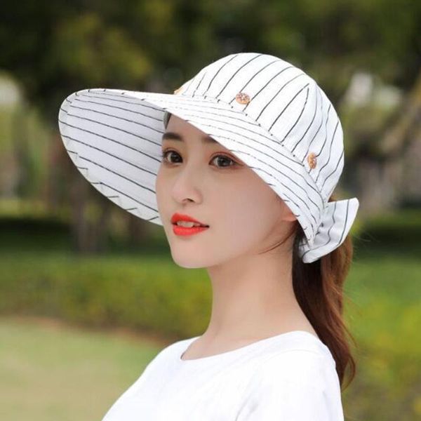 wide brim hats women large floppy summer beach empty hat sun button cap for anti-uv visor female, Blue;gray
wide brim hats women large floppy summer beach empty hat sun button cap for anti-uv visor female, Blue;gray