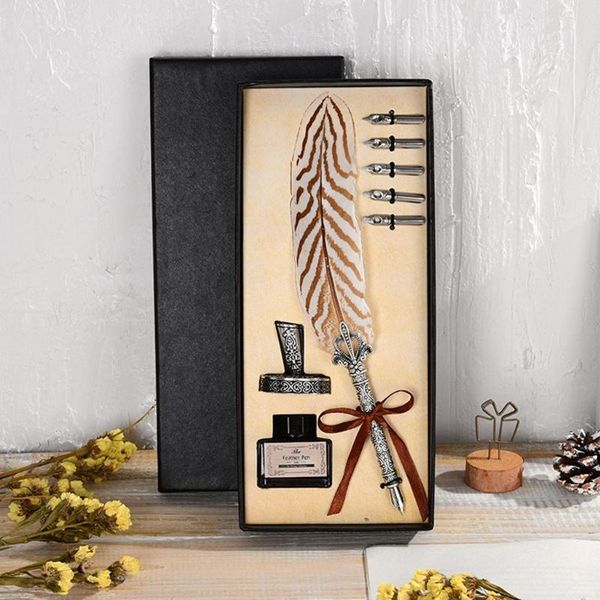 fountain pens w3jd antique quill pen feather set ink dip w/ 5 replacement nibs base holder bottle gift for adults kid
fountain pens w3jd antique quill pen feather set ink dip w/ 5 replacement nibs base holder bottle gift for adults kid