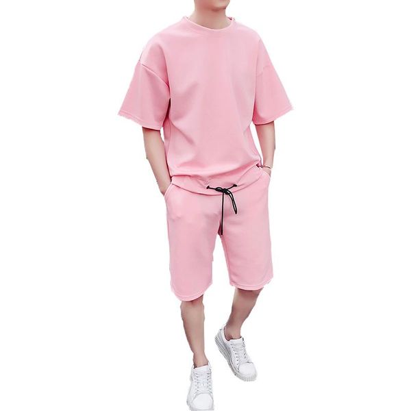 men's tracksuits 2021 mens tracksuit sets brand two piece suit male casual tshirts workout fitness jogger suits for men pink short, Gray
men's tracksuits 2021 mens tracksuit sets brand two piece suit male casual tshirts workout fitness jogger suits for men pink short, Gray