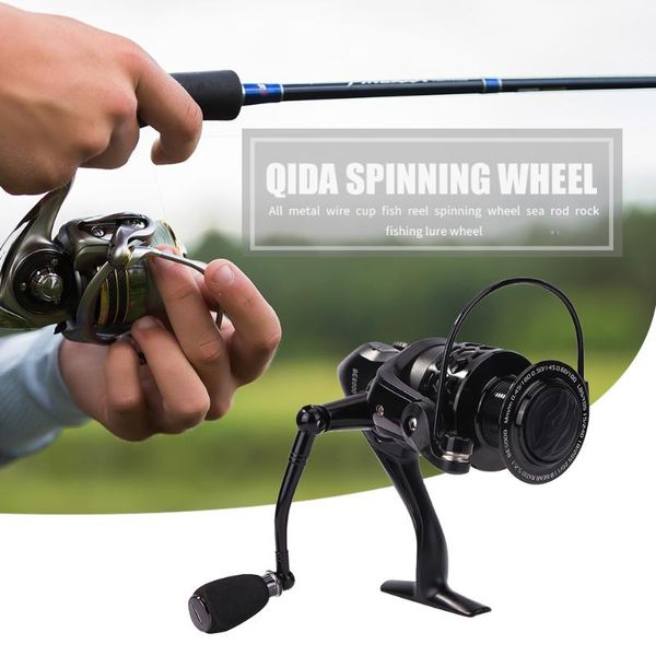 5.2:1 speed fish line spool wheel 1000-6000 series metal alloy spinning reel folding rocker hand carp fishing tackle baitcasting reels
5.2:1 speed fish line spool wheel 1000-6000 series metal alloy spinning reel folding rocker hand carp fishing tackle baitcasting reels