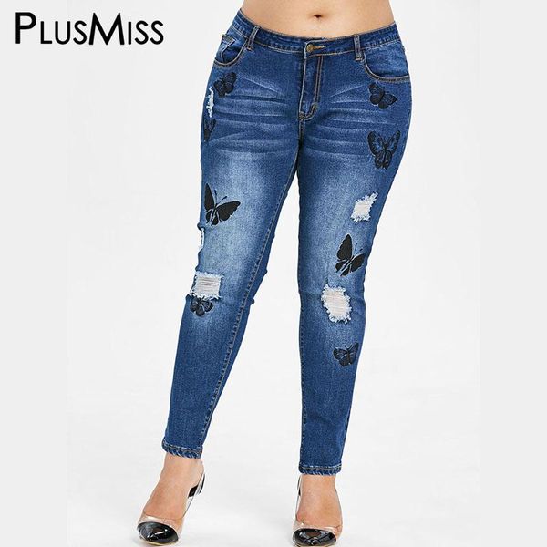 women's jeans plusmiss plus size 5xl embroidery butter ripped women skinny hole distressed denim pants blue femme 2021 xxxxl xxxl xxl
women's jeans plusmiss plus size 5xl embroidery butter ripped women skinny hole distressed denim pants blue femme 2021 xxxxl xxxl xxl