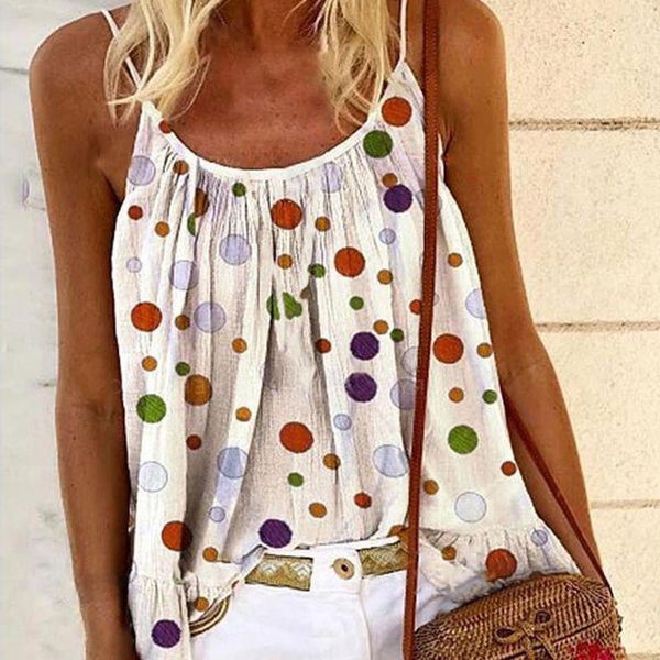 women blouses print summer casual sleeveless blouse shirt streetwear blusa feminina plus size woman women's & shirts, White
women blouses print summer casual sleeveless blouse shirt streetwear blusa feminina plus size woman women's & shirts, White