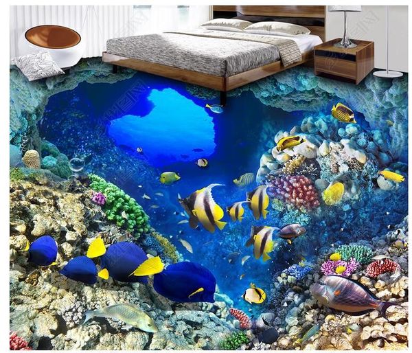 wallpapers custom po 3d flooring pvc self adhesive floor sea world cave tropical fish home decor living room wallpaper for walls 3 d 
wallpapers custom po 3d flooring pvc self adhesive floor sea world cave tropical fish home decor living room wallpaper for walls 3 d