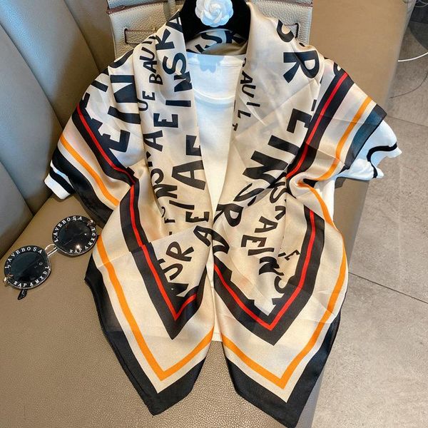 scarves women silk scarf fashion shawl head covering ladies professional 90*90cm squares design scaves, Blue;gray
scarves women silk scarf fashion shawl head covering ladies professional 90*90cm squares design scaves, Blue;gray