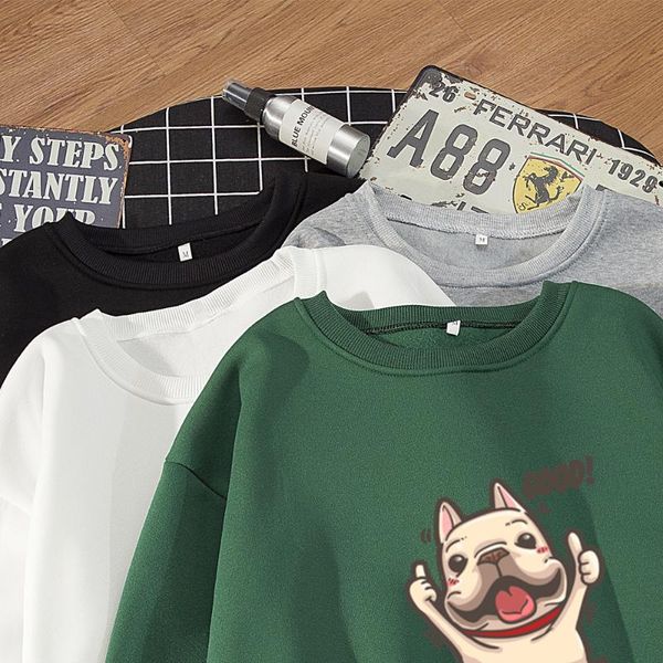 women's hoodies & sweatshirts autumn loose long sleeve harajuku sweatshirt cartoon dog kawaii print women hooded pullover casual funny, Black
women's hoodies & sweatshirts autumn loose long sleeve harajuku sweatshirt cartoon dog kawaii print women hooded pullover casual funny, Black