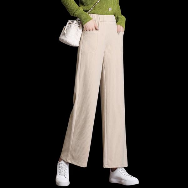 women's pants & capris winter women corduroy wide-leg woman autumn high waist loose trousers, Black;white
women's pants & capris winter women corduroy wide-leg woman autumn high waist loose trousers, Black;white