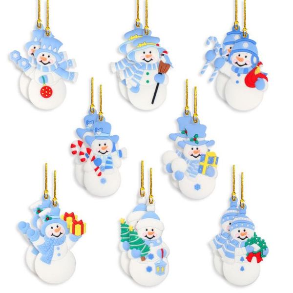 christmas decorations tree ornaments 8pcs snowman hangings for holiday anniversary party favors
christmas decorations tree ornaments 8pcs snowman hangings for holiday anniversary party favors