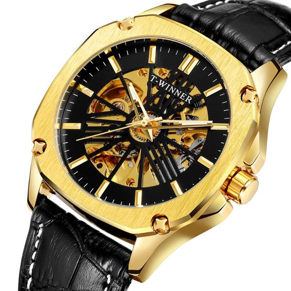 wristwatches golden fashion design classic hollow skeleton men mechanical automatic wrist watches military sport male clock, Slivery;brown
wristwatches golden fashion design classic hollow skeleton men mechanical automatic wrist watches military sport male clock, Slivery;brown