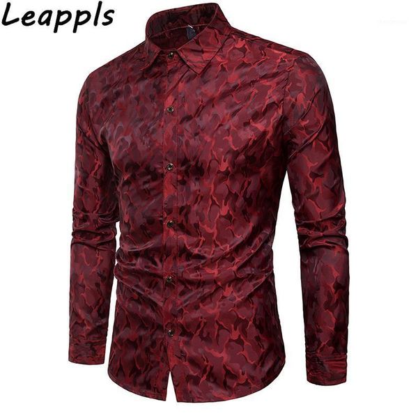 leappls tuxedo shirts men fashion camouflage smart casual show dress slim fit camisa social masculina 2021 men's, White;black
leappls tuxedo shirts men fashion camouflage smart casual show dress slim fit camisa social masculina 2021 men's, White;black