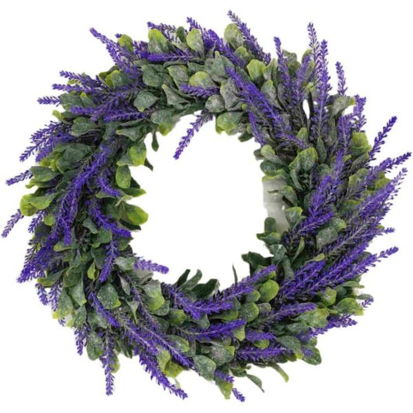 decorative flowers & wreaths 1pcs artificial lavender wreath door spring summer hanging home decoration wall wedding party use
decorative flowers & wreaths 1pcs artificial lavender wreath door spring summer hanging home decoration wall wedding party use