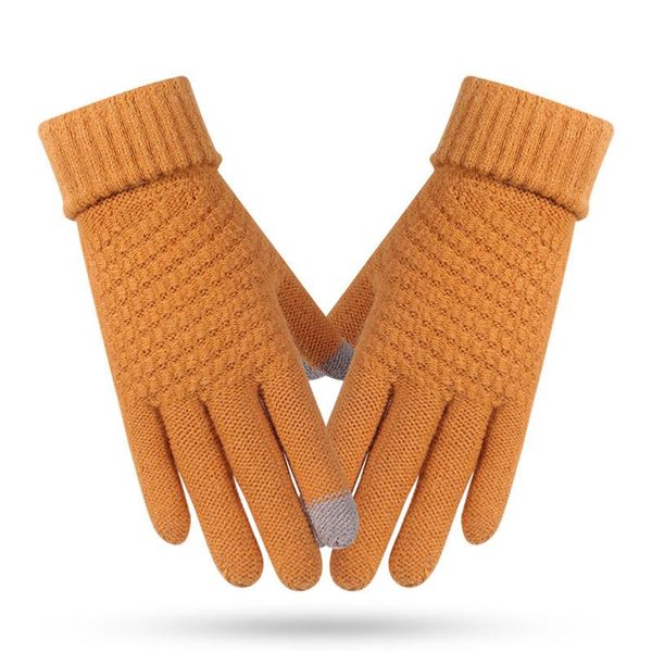 cycling gloves knitted woolen thicken windproof riding mittens skin-friendly touch the screen sensitively hiking mountaineering, Black
cycling gloves knitted woolen thicken windproof riding mittens skin-friendly touch the screen sensitively hiking mountaineering, Black