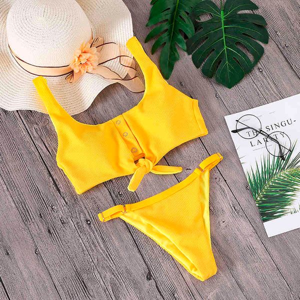 solid bikini set women button tankini swimsuit new bow bandage swimwear low waist bathing suit high cut beachwear biquiniing
solid bikini set women button tankini swimsuit new bow bandage swimwear low waist bathing suit high cut beachwear biquiniing