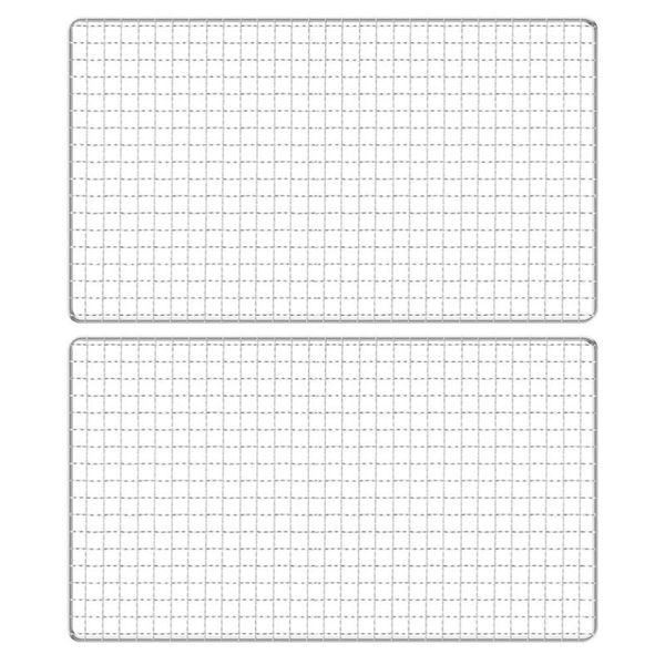 tools & accessories 2pc barbecue wire meshes outdoor bbq grill nets square mats (silver)
tools & accessories 2pc barbecue wire meshes outdoor bbq grill nets square mats (silver)