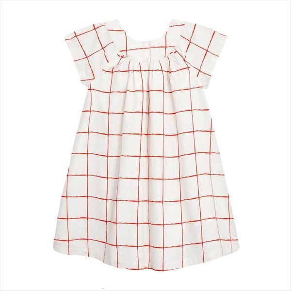 little maven summer baby girls girl dresses clothes brand kids cotton plaid short sleeve button s0689, Red;yellow
little maven summer baby girls girl dresses clothes brand kids cotton plaid short sleeve button s0689, Red;yellow