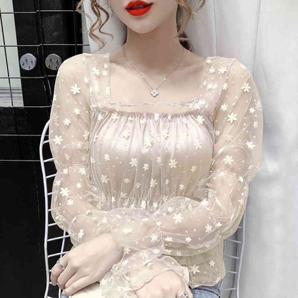 long sleeve square neck blouse women blusas mujer de moda print chiffon blouse shirt women blusa women clothing e12 210426, White
long sleeve square neck blouse women blusas mujer de moda print chiffon blouse shirt women blusa women clothing e12 210426, White