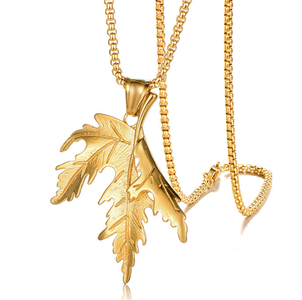 pendant necklaces 316l titanium necklace stainless steel plant leaves for men and women, Silver
pendant necklaces 316l titanium necklace stainless steel plant leaves for men and women, Silver