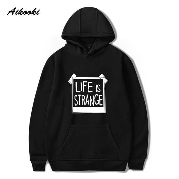 men's hoodies & sweatshirts novelty life is strange men/women autumn/spring hoody fashion pullovers humor, Black
men's hoodies & sweatshirts novelty life is strange men/women autumn/spring hoody fashion pullovers humor, Black