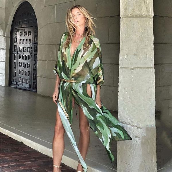 women's swimwear bohemian printed gauze robe, large size swimsuit, beachwear, kimono, swimsuit a793 2021, White;black
women's swimwear bohemian printed gauze robe, large size swimsuit, beachwear, kimono, swimsuit a793 2021, White;black
