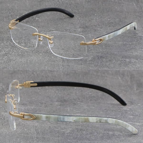 quality white inside black buffalo horn frame man woman optical original wood eyeglasses 18k gold frame glasses rimless 8200757 unisex, White;black
quality white inside black buffalo horn frame man woman optical original wood eyeglasses 18k gold frame glasses rimless 8200757 unisex, White;black