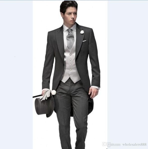 men's suits & blazers custom made groom tuxedos peak lapel suit morning style groomsman/bridegroom wedding/prom (jacket+pan, White;black
men's suits & blazers custom made groom tuxedos peak lapel suit morning style groomsman/bridegroom wedding/prom (jacket+pan, White;black