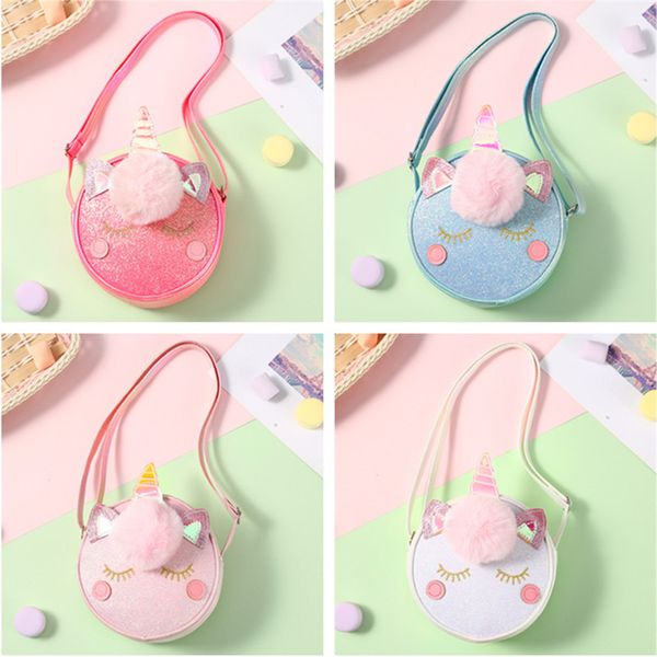 gilter unicorn crossbody messager bag baby girls cute cartoon handbag totes with pompom fashion kids shining powder shoulder storage bags tr, Black
gilter unicorn crossbody messager bag baby girls cute cartoon handbag totes with pompom fashion kids shining powder shoulder storage bags tr, Black