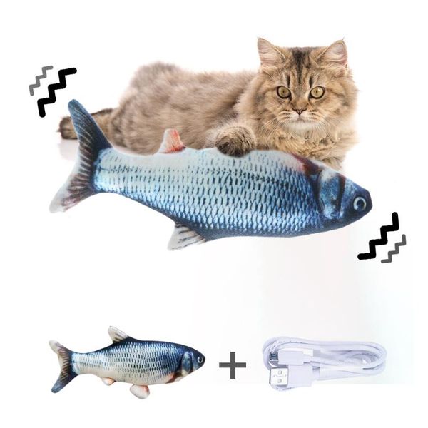 cat toys 30/34cm electronic fish toy usb battery charging playing pet simulation biting supplies dropshiping
cat toys 30/34cm electronic fish toy usb battery charging playing pet simulation biting supplies dropshiping