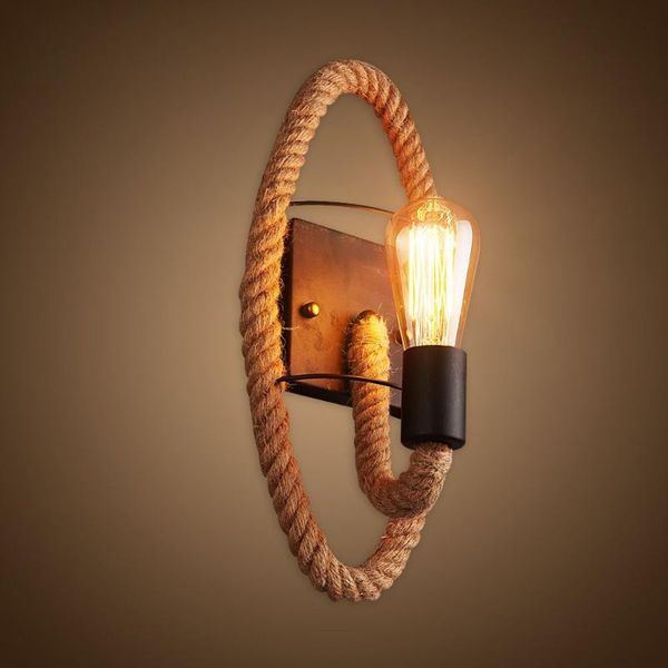 wall lamp american rope circle bedroom retro metal corridor sconces pastoral bar counter club lighting fixtures
wall lamp american rope circle bedroom retro metal corridor sconces pastoral bar counter club lighting fixtures