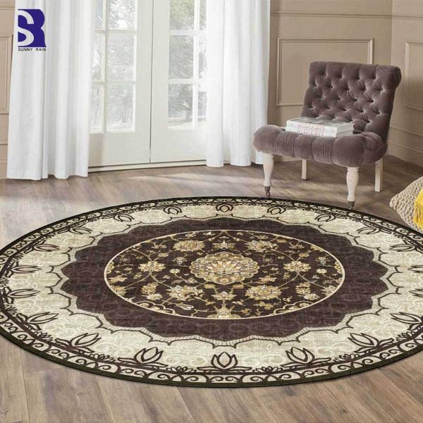 sunnyrain 1-piece fleece black mandala area rug for bedroom round rugs living room carpets
sunnyrain 1-piece fleece black mandala area rug for bedroom round rugs living room carpets