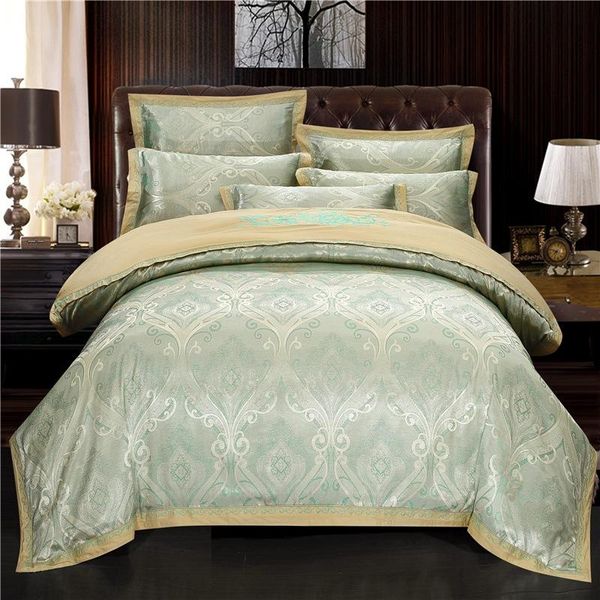 bedding sets green pure cotton duvet cover pillowcase bed sheet european style soft satin home textile king twin for kids oceani
bedding sets green pure cotton duvet cover pillowcase bed sheet european style soft satin home textile king twin for kids oceani