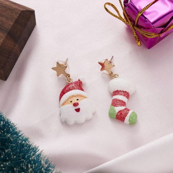 dangle & chandelier lady 1 pair cartoon santa claus hook earrings accessory drop for cosplay, Silver
dangle & chandelier lady 1 pair cartoon santa claus hook earrings accessory drop for cosplay, Silver