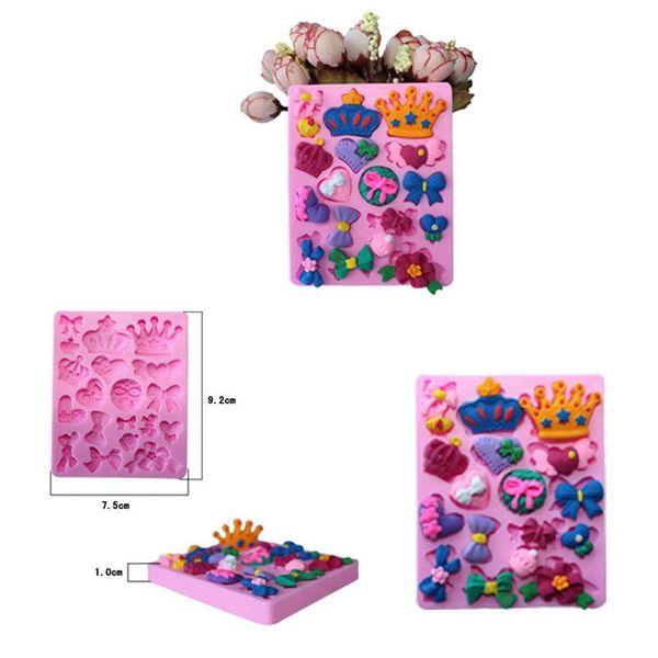 baking moulds cartoon crown & bow tie silicone fondant cake mold cupcake jelly candy chocolate decoration tool
baking moulds cartoon crown & bow tie silicone fondant cake mold cupcake jelly candy chocolate decoration tool