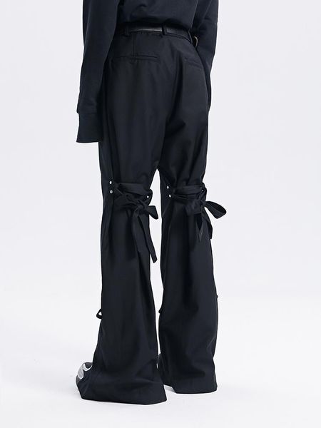 men's pants 27-46 2021 men women clothing original design punk bow front slit micro droop trouser casual plus size costumes, Black
men's pants 27-46 2021 men women clothing original design punk bow front slit micro droop trouser casual plus size costumes, Black