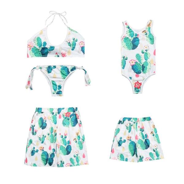 women's swimwear family swimsuits 2021 cactus print summer parent-kid biquinis beachwear mom dad boy girl cute halter bikinis swimming, White;black
women's swimwear family swimsuits 2021 cactus print summer parent-kid biquinis beachwear mom dad boy girl cute halter bikinis swimming, White;black