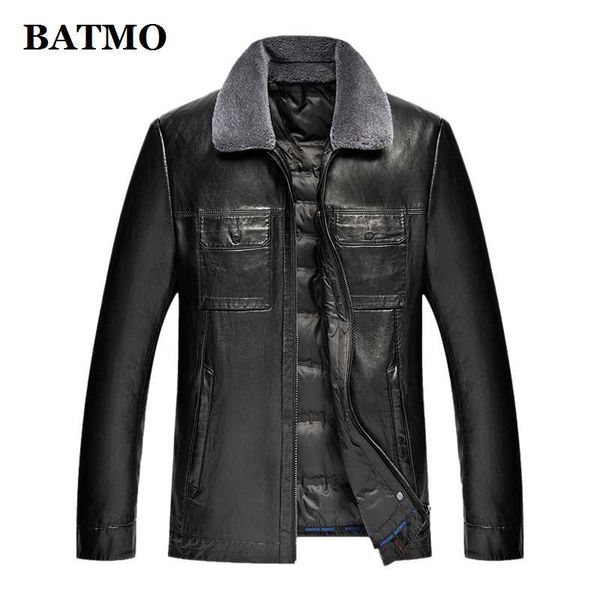men's fur & faux batmo 2021 arrival winter ,fake leather 90% white duck down jackets men,warm thicked prakas,plus-size 2262, Black
men's fur & faux batmo 2021 arrival winter ,fake leather 90% white duck down jackets men,warm thicked prakas,plus-size 2262, Black
