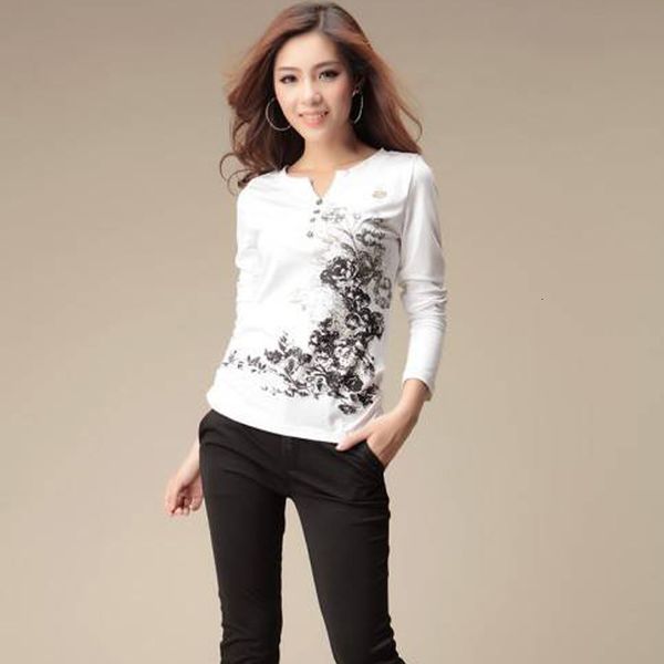 women's t-shirt shintimes graphic tees tshirt long sleeve t fashion cotton camisetas mujer tee femme vono, White
women's t-shirt shintimes graphic tees tshirt long sleeve t fashion cotton camisetas mujer tee femme vono, White