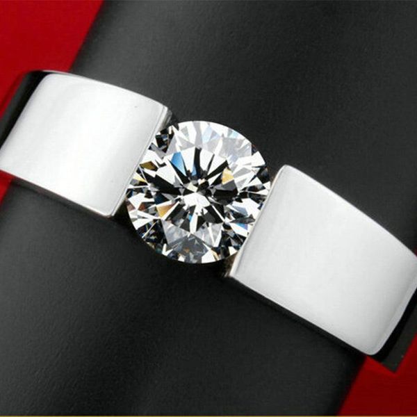 wedding rings huitan prsent ring band silver plated rose gold color with cz channel setting for office ladies year's gift girl, Slivery;golden
wedding rings huitan prsent ring band silver plated rose gold color with cz channel setting for office ladies year's gift girl, Slivery;golden