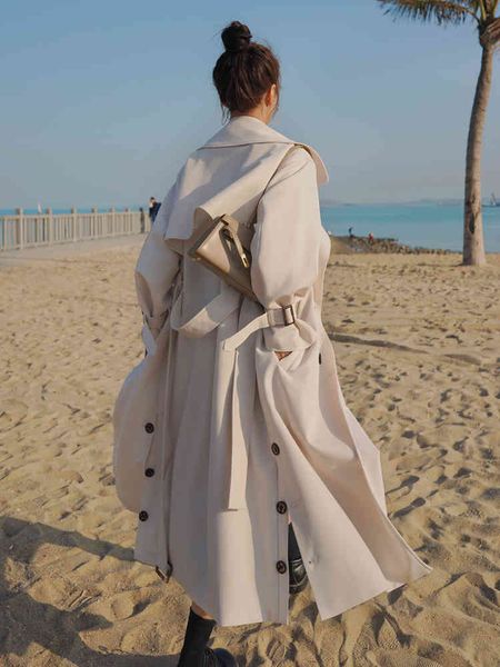women's trench coats korean-style women's trench coat, long, double breasted, beige feather duster, for girls, spring fall 0b2r, Tan;black
women's trench coats korean-style women's trench coat, long, double breasted, beige feather duster, for girls, spring fall 0b2r, Tan;black
