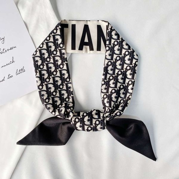 scarf binding bag belt hair satin long silk simulation silk ribbon small, Blue;gray
scarf binding bag belt hair satin long silk simulation silk ribbon small, Blue;gray