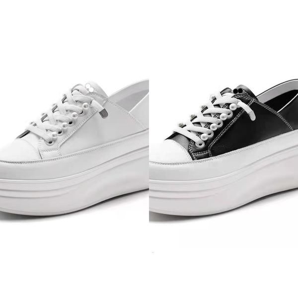 casual shoes bl three layer thick sole pearl small white 2021 spring and summer new leather lazy two wear high leisure board 2stn, Black
casual shoes bl three layer thick sole pearl small white 2021 spring and summer new leather lazy two wear high leisure board 2stn, Black
