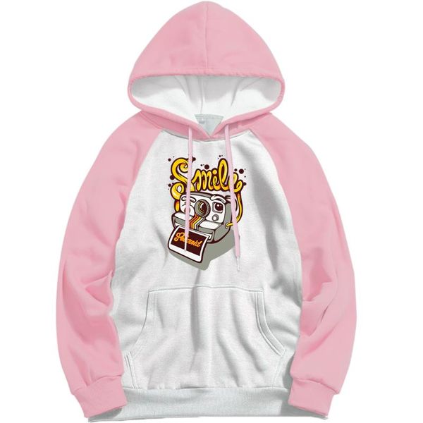women's hoodies & sweatshirts cute cartoons camera skin friendly print hoody women fleece autumn raglan street hip hop warm fashion str, Black
women's hoodies & sweatshirts cute cartoons camera skin friendly print hoody women fleece autumn raglan street hip hop warm fashion str, Black