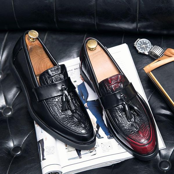 yomior 2021 spring summer fashion men casual shoes formal dress leather business tassel loafers wedding work oxfords, Black
yomior 2021 spring summer fashion men casual shoes formal dress leather business tassel loafers wedding work oxfords, Black