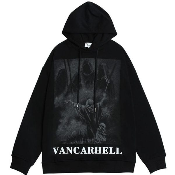 men's hoodies & sweatshirts cotton men skeleton printing gothic hoodie american hip hop vintage oversized streetwear male autumn pullov, Black
men's hoodies & sweatshirts cotton men skeleton printing gothic hoodie american hip hop vintage oversized streetwear male autumn pullov, Black
