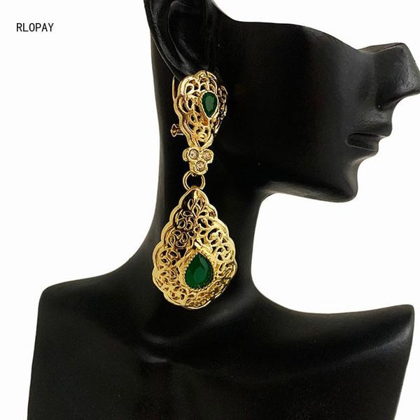 dangle & chandelier moroccan trendy gold danging earrings with green and red rhinestone push back water drop bridal jewelry, Silver
dangle & chandelier moroccan trendy gold danging earrings with green and red rhinestone push back water drop bridal jewelry, Silver