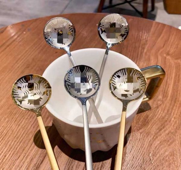 2021 starbucks stainless steel coffee milk spoon small round dessert mixing fruit spoons
2021 starbucks stainless steel coffee milk spoon small round dessert mixing fruit spoons